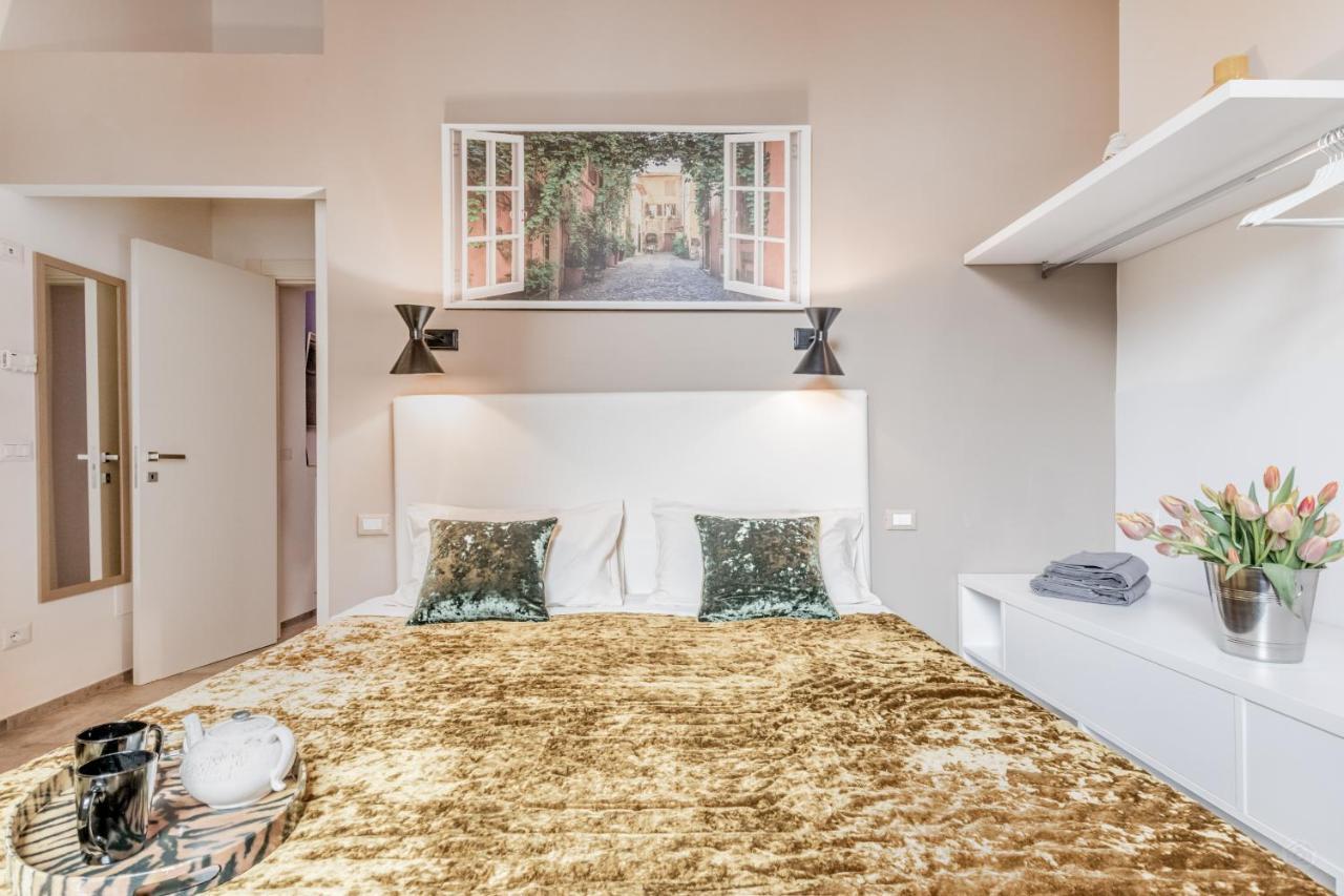 Th Trastevere Luxury-S.Cosimato 2Bd-2Bt Roma Esterno foto